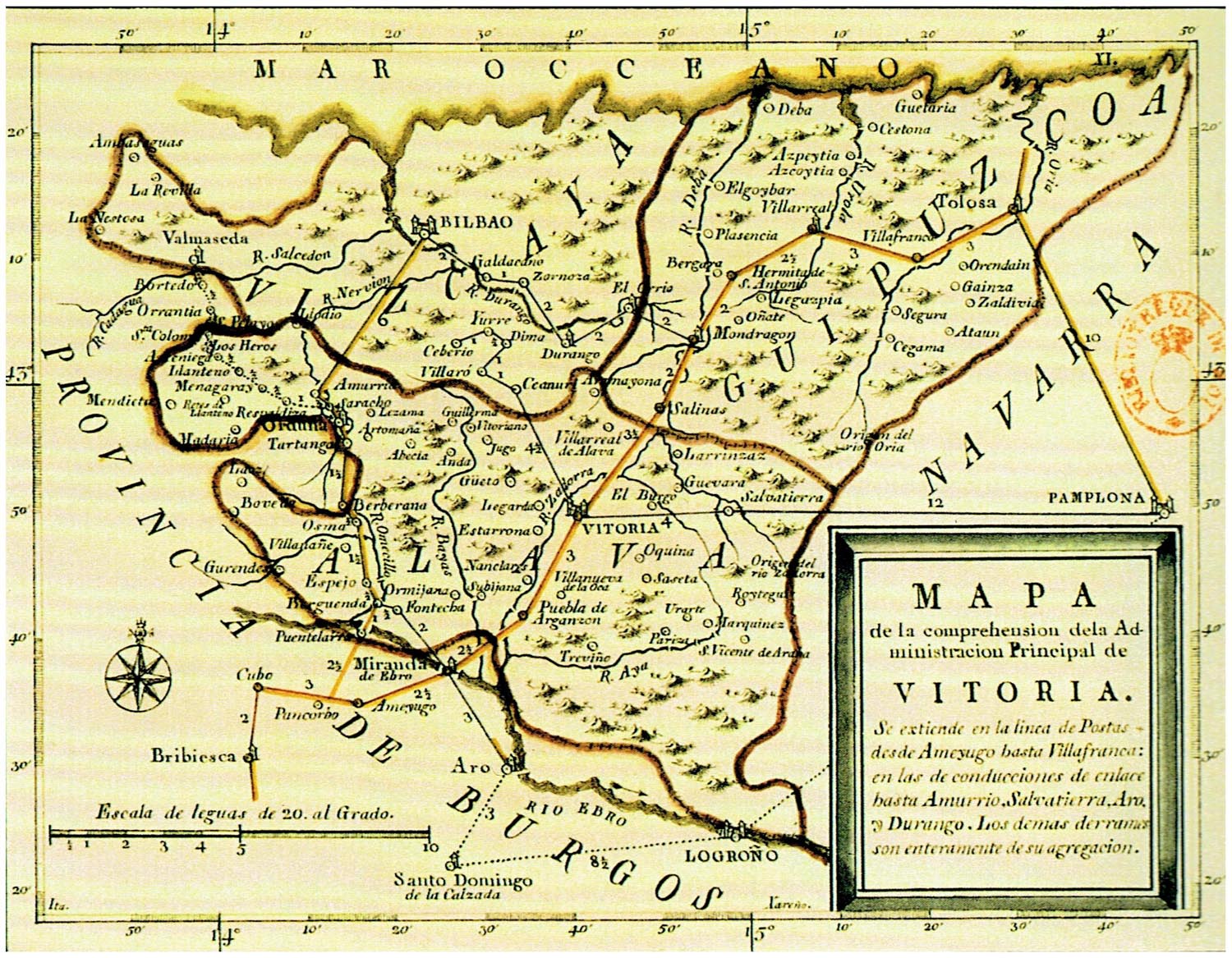 1789 mapa vitoria